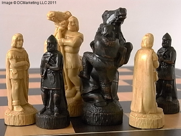 Robin Hood Plain Theme Chess Set